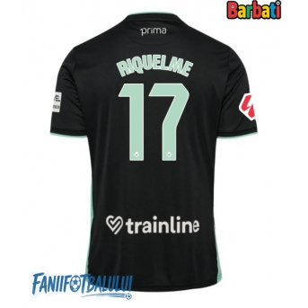 Real Betis Rodrigo Riquelme #17 Tricou Fotbal Replică 2025-26 Barbati Treilea